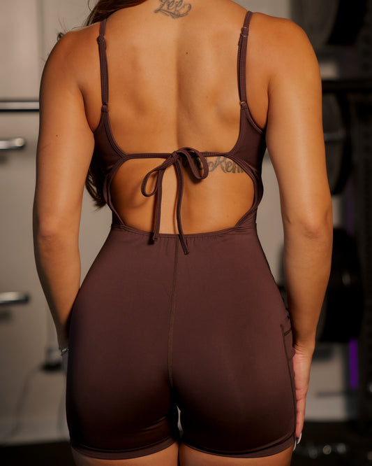 Mila Jumpsuit in Umber