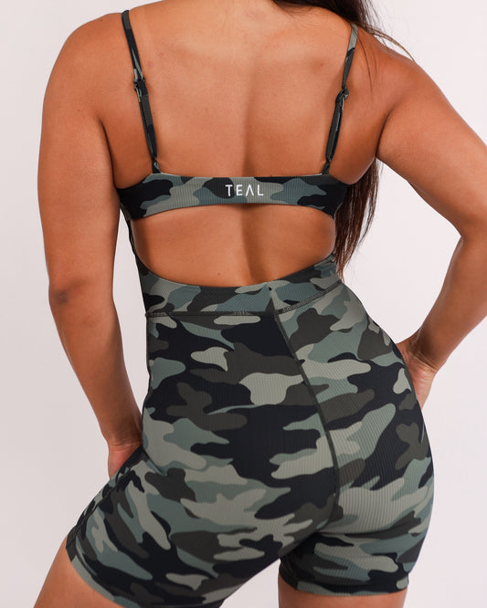 Kayla Jumpsuit in Camo