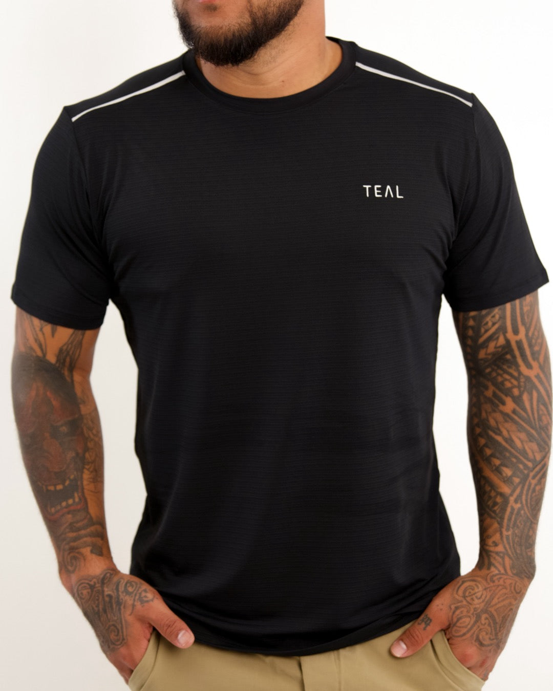Men's Dry Fit T-Shirt in Black