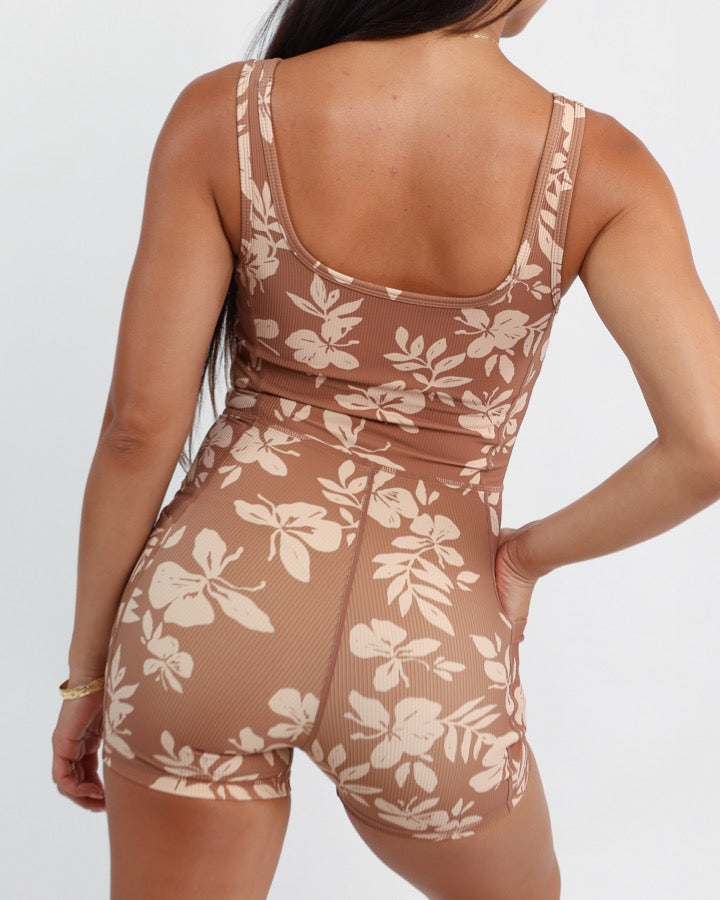 Britt Jumpsuit in Okika Saddle