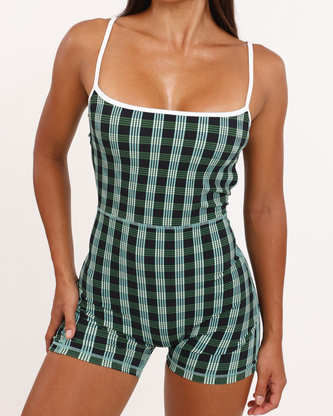 Kayla Jumpsuit in UH Black Palaka