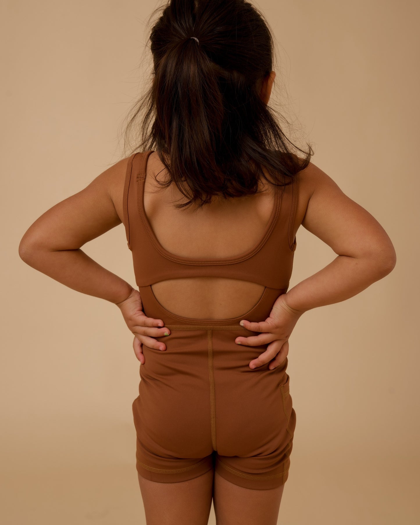 Mini Aura Jumpsuit in Copper