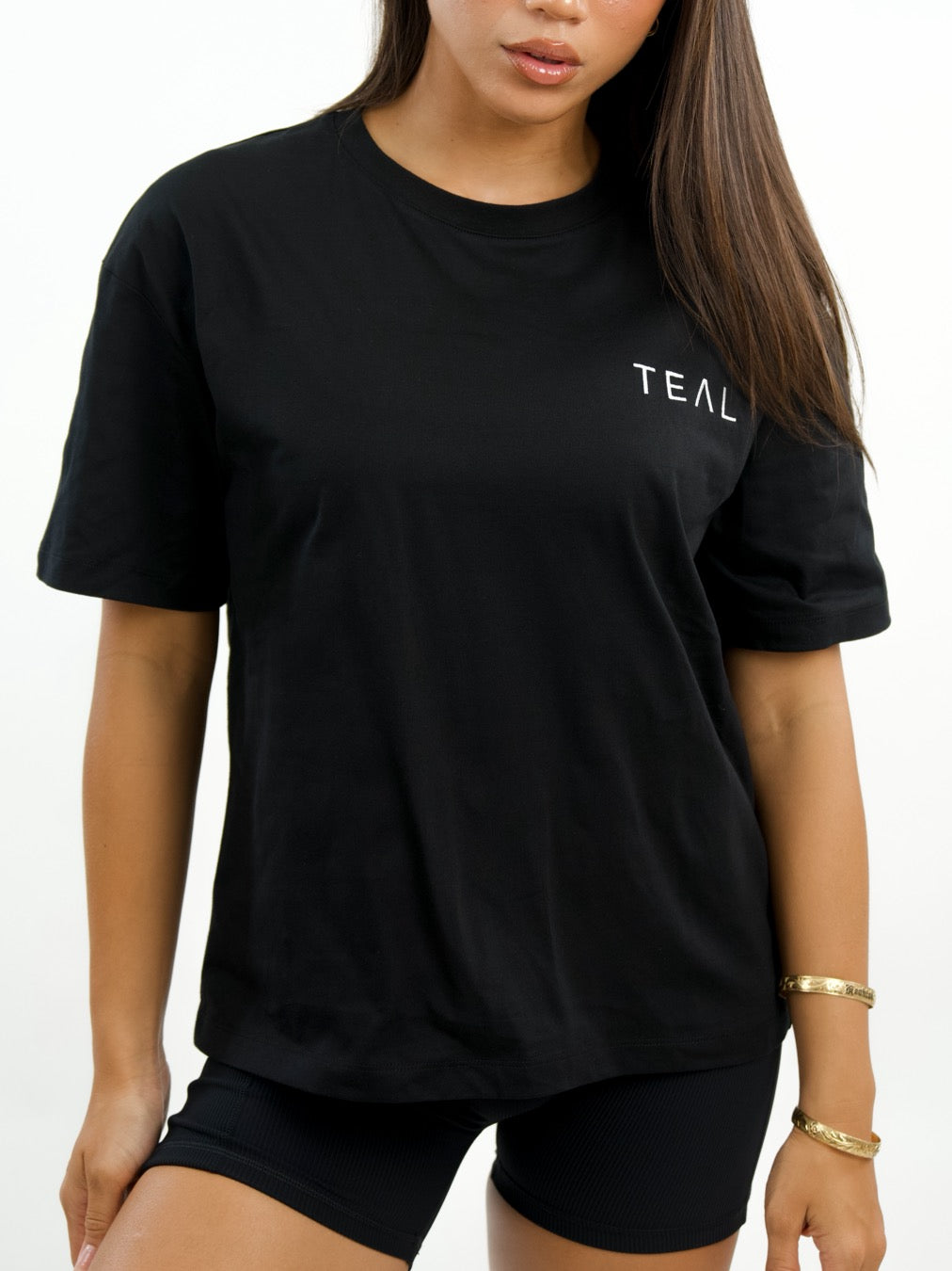 Everyday Oversized Tee in Black