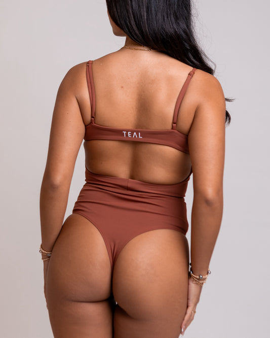 Kayla Bodysuit in Pumpkin Spice