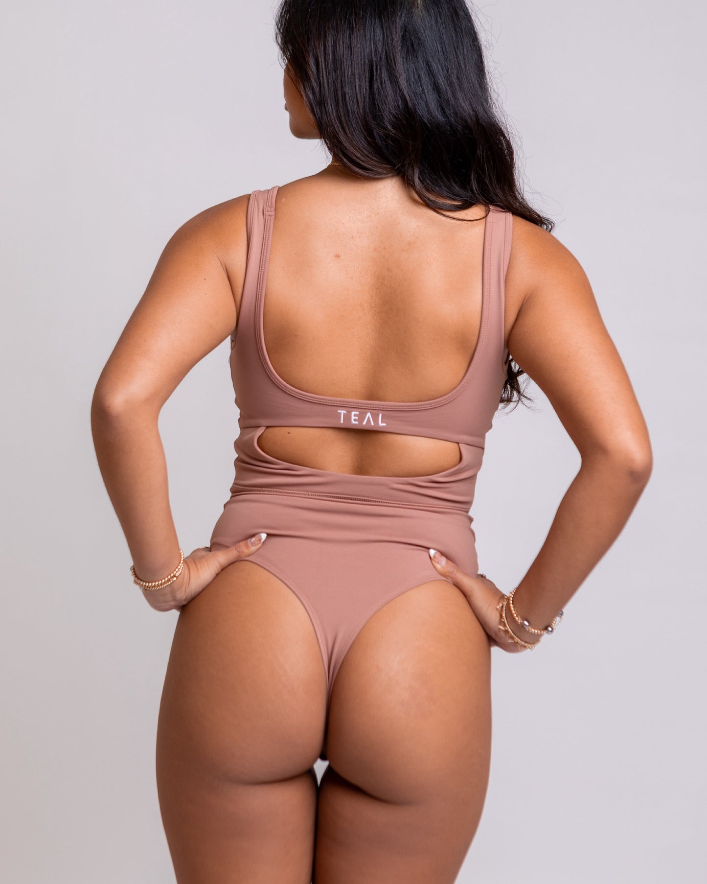 Aura Bodysuit in Blush