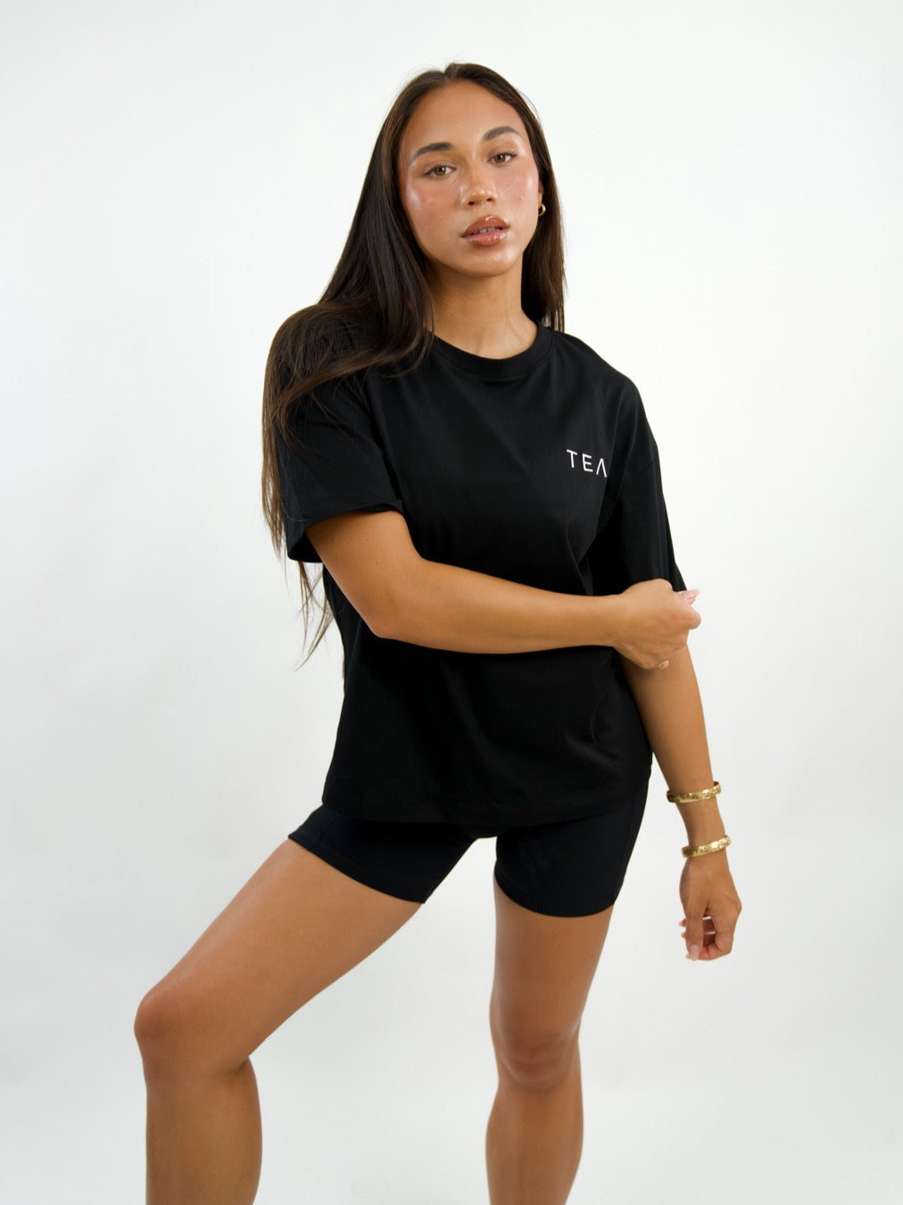 Everyday Oversized Tee in Black