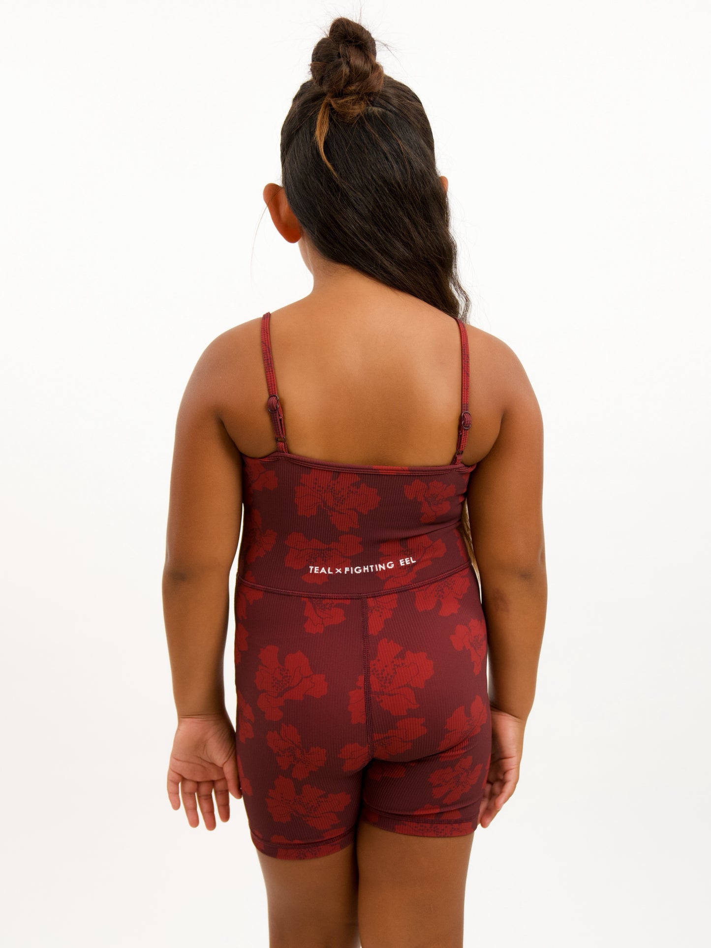 Mini Kayla 2.0 Jumpsuit in Orchid Dot Porto