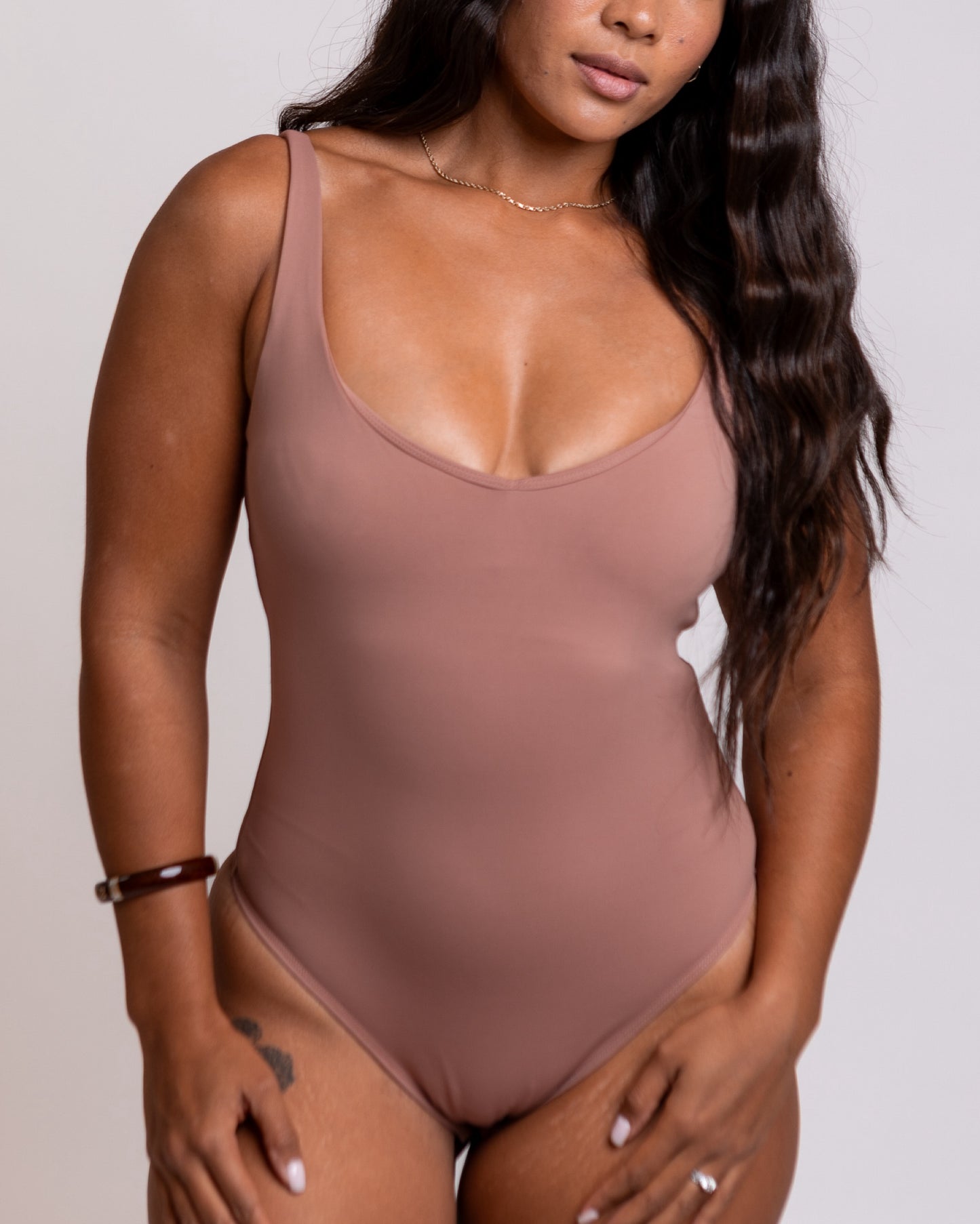 Ash Bodysuit in Blush
