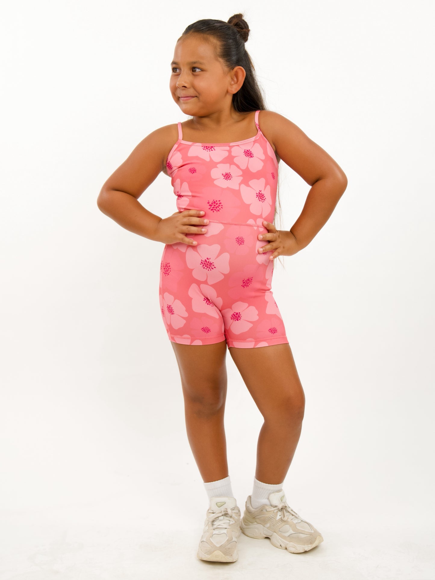Mini Kayla 2.0 Jumpsuit in Floral Burst Rose