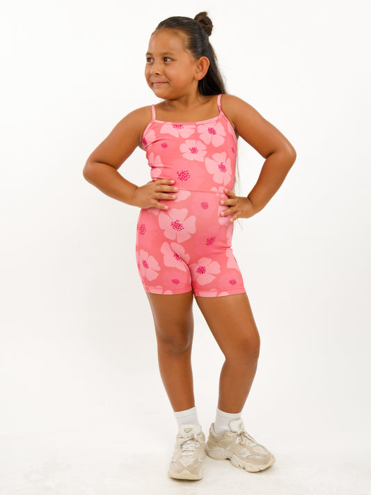 Mini Kayla 2.0 Jumpsuit in Floral Burst Rose