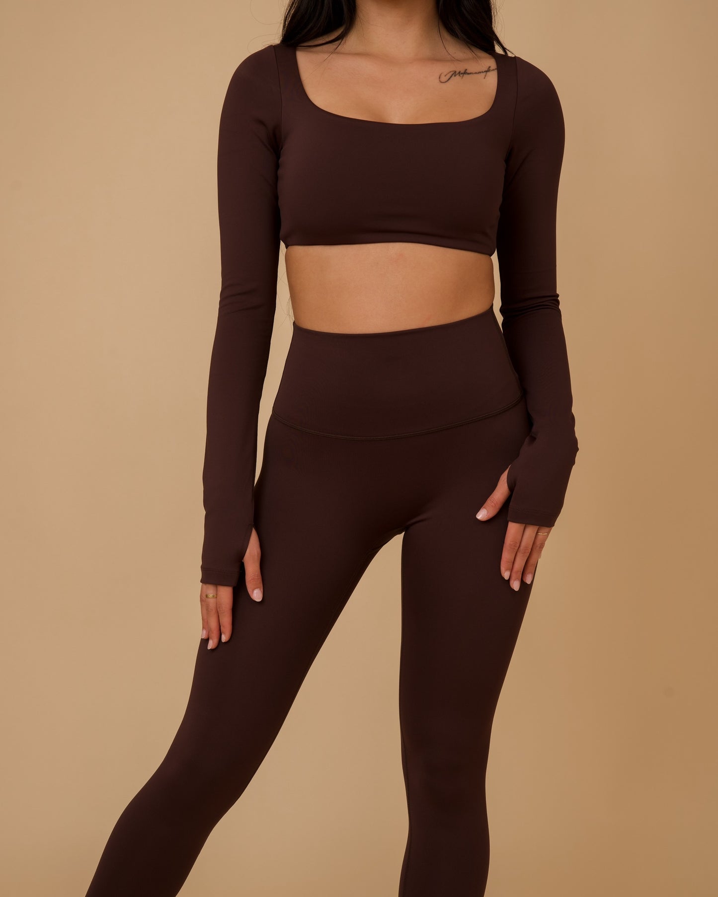 Essential Full Leggings in Umber