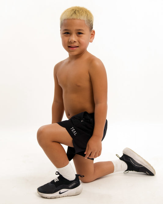Essential Boy's Short in Black