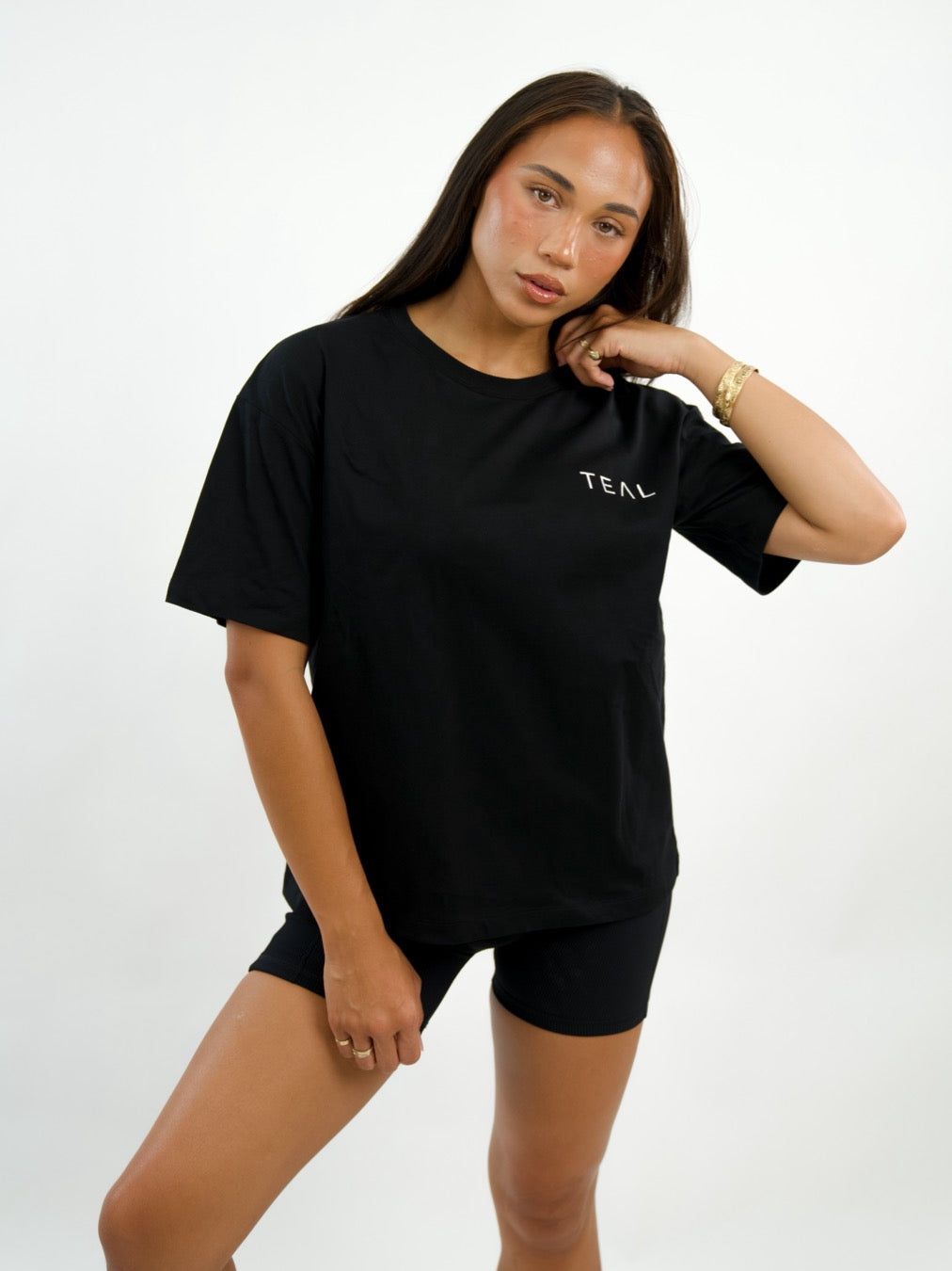 Everyday Oversized Tee in Black