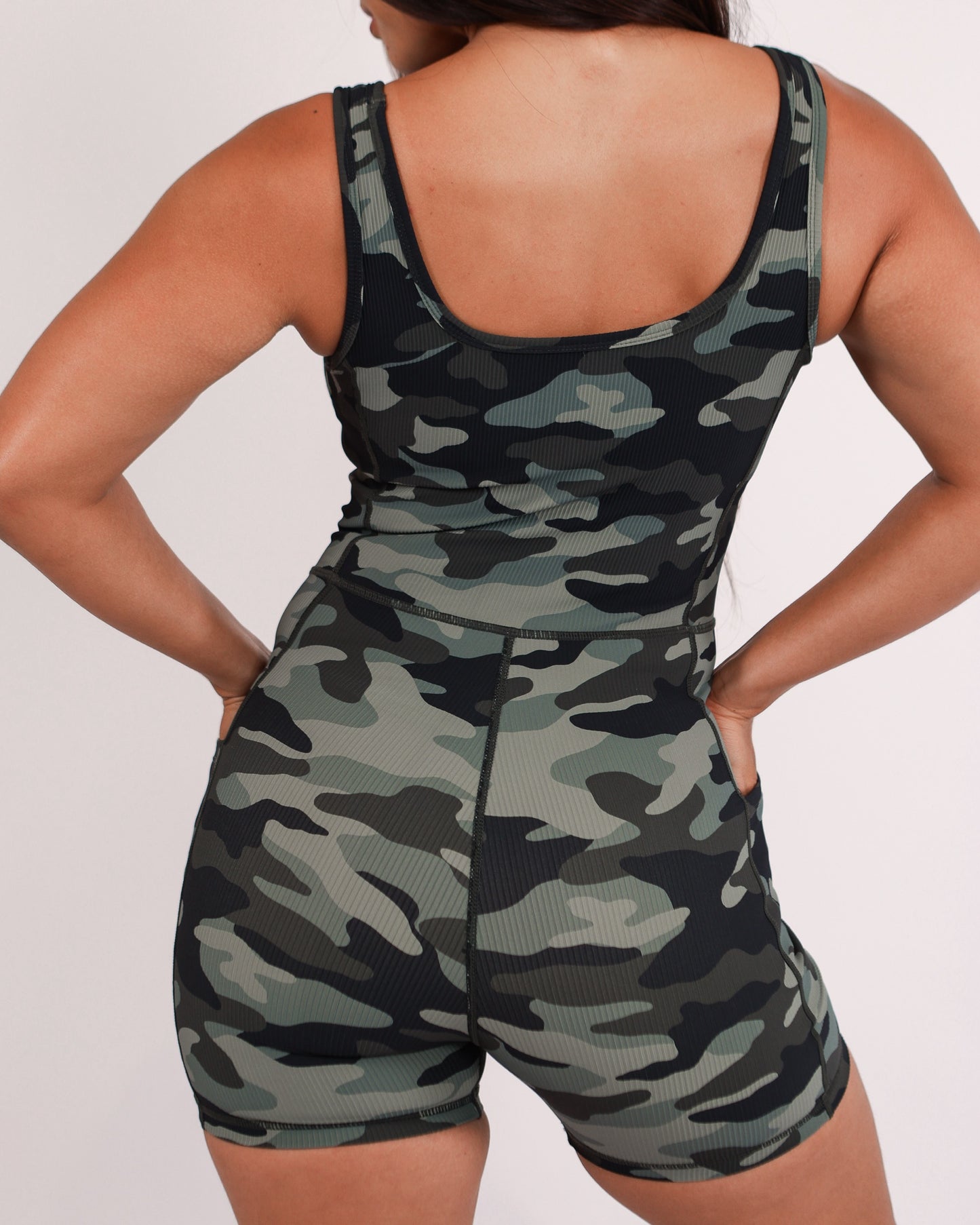 Britt Jumpsuit in Camo