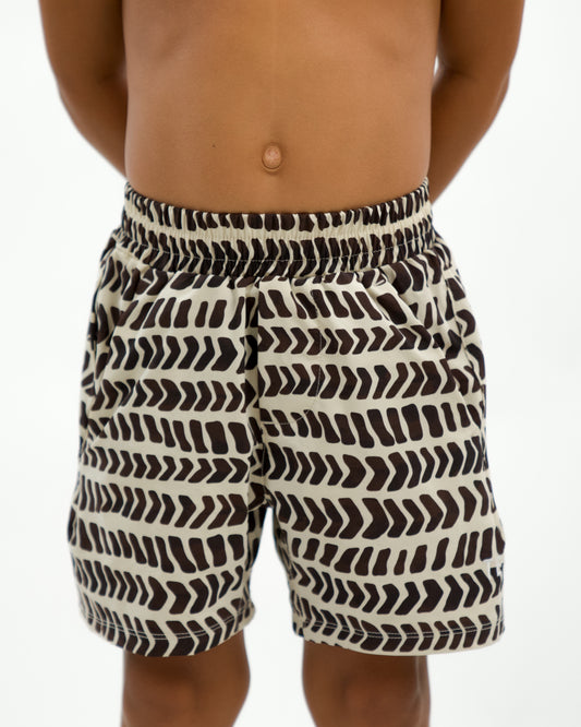 Luxe Hybrid Boy's Shorts in Hebrew