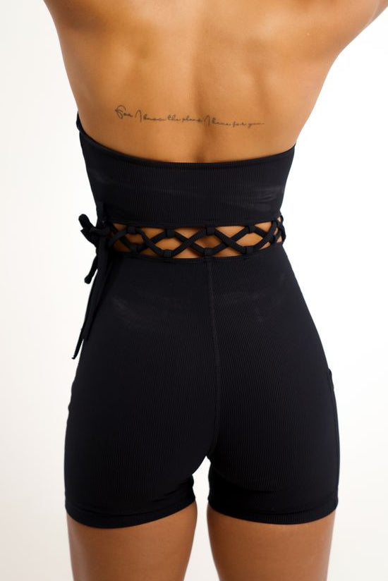PAISLEY STRAPLESS JUMPSUIT